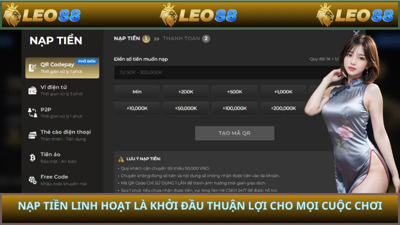 Nạp Tiền Linh Hoạt Là Khởi Đầu Thuận Lợi Cho Mọi Cuộc Chơi